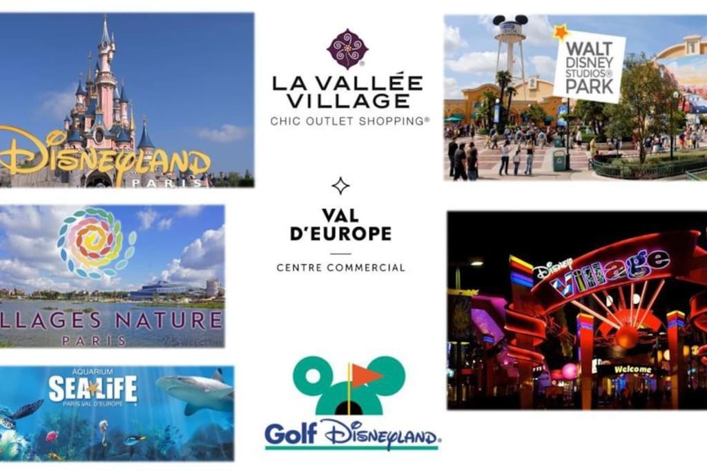 Disneyland Paris, Appartement 70M², Parking Prive Serris Esterno foto