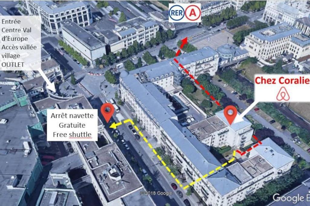 Disneyland Paris, Appartement 70M², Parking Prive Serris Esterno foto